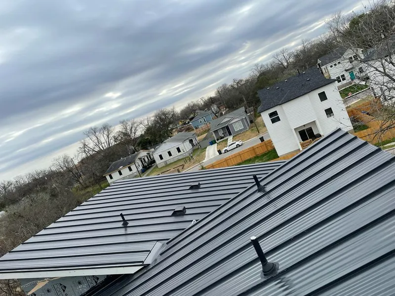 Standing seam metal roof panels with vents for Skylight Repair in Calumet City